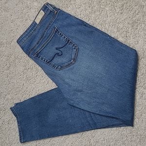 Adriano Goldschmied Slim Straight Ankle "The Stevie Ankle" Jeans, Size: …